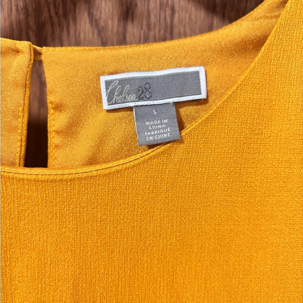 Chelsea28 Yellow Ruffle Midi Dress - Picture 2 of 5